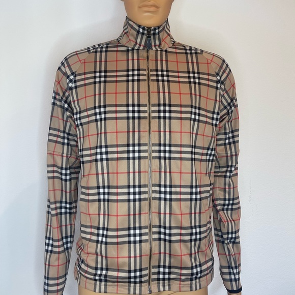 Burberry Men’s  Drewley Vintage Check Technical Twill Size Small - Picture 2 of 12